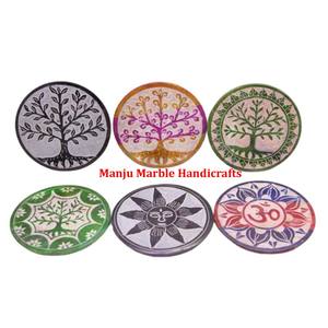 Brûleur d'encens et porte-bâton en stéatite de conception classique moderne de qualité supérieure indienne avec forme de tour pour article de cadeau religieux - Product Image 2