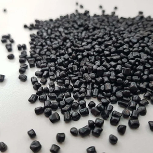 Black <b>Plastic</b> <b>Masterbatch</b> Granules for Molding Pipes & Fibers-PE/PP Food Grade Various Sizes - Product Image 1