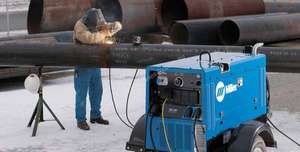 Soldadora Miller Trailblazer 325 Accionada por Motor, Nueva, Sin Gas, para Procesamiento de Acero Inoxidable y Hierro, Fuente de Energía Gasolina - Product Image 4
