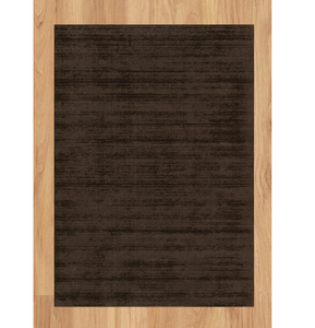 Le tapis Gabbeh brun chocolat riche en laine traditionnelle avec un motif nomade ajoute une texture chaude à tout espace de votre maison - Product Image 2