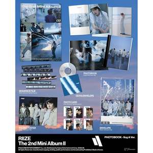 RIIZE - II มินิอัลบั้มเล่มที่ 2 รุ่นโฟโต้บุ๊ค ( รุ่น llog A / รุ่น llog B ) - Product Image 1
