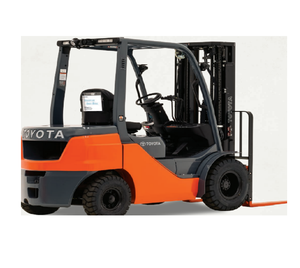 "รถยกโตโยต้า8FGU25คุณภาพเยี่ยมวางจำหน่ายโครงสร้างแข็งแรงและความสามารถในการยกที่ดีเยี่ยมเหมาะสำหรับการบรรทุกหนัก" - Product Image 1