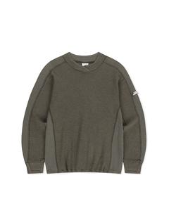 Custom High Quality 100% Cotton Crew Neck Sweatshirt Oversized Heavyweight 3D Printed Embroidered Ribbed Hem Plain Fleece Style - Product Image 1