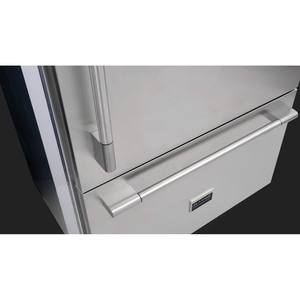 Refrigerador empotrado de acero inoxidable de 36 pulgadas con congelador inferior, bisagra derecha, eléctrico, nuevo, portátil para uso doméstico - Product Image 5