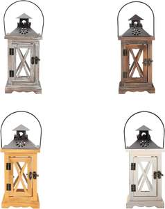 Encantador Portavelas de Madera para Decoración Festiva del Hogar, Ambiente Elegante para la Cena, Materiales de Calidad para Toda Ocasión, al por Mayor - Product Image 3