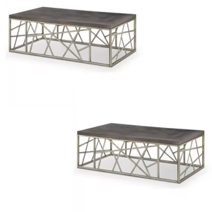 Table basse carrée au design moderne Meubles en bois massif de haute qualité d'Indonésie Nouvelle collection pour le salon - Product Image 4