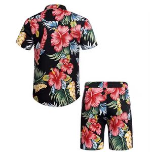 Camisas hawaianas para hombre, camisa hawaiana de vacaciones de verano, pantalones cortos informales con estampado para hombre, camisa de playa, conjuntos de dos piezas para hombre - Product Image 6