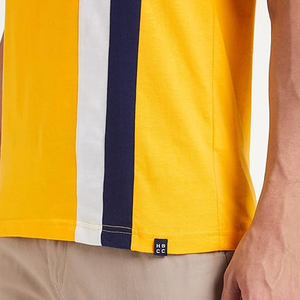 เสื้อยิมผู้ชายผ้าฝ้าย 100% น้ำหนักเบา คุณภาพสูง ปรับแต่งได้ ระบายอากาศดี แขนสั้น คอกลม ลายพิมพ์แบบซับลิเมชั่น ดีไซน์เรียบง่าย - Product Image 6