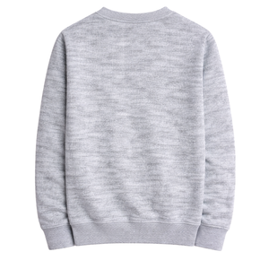 เสื้อสเวตเชิ้ตคอกลม Heather Grey Soror สีชมพูและสีเขียว สำหรับสตรี นักศึกษาหญิง  สไตล์ลำลอง  สำหรับฤดูหนาว  พร้อมตราสัญลักษณ์ - Product Image 4