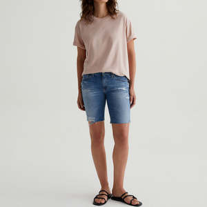 T-shirt à col rond ample pour femme en coton 100% vintage rose personnalisé, épaules tombantes, S&Z Twist OEM ODM - Product Image 4