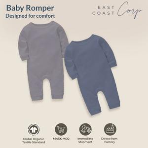 Pelele de algodón para bebé con tirantes estilo adorable - Product Image 1