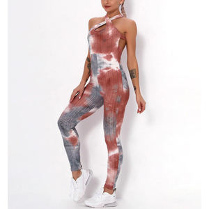 Custom Private Label Yoga <b>Set</b> Seamless Women Sportswear <b>Gym</b> Clothes Two Piece Outfit With Bra And Pants Wholesale Supplier - Product Image 2