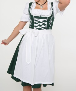 ชุดเดรสผ้าฝ้าย100% แบบ dirndl สำหรับผู้หญิงชุด Oktoberfest dirndls ชาวเยอรมันเทศกาลบาวาเรียนแฟชั่นใหม่ - Product Image 4