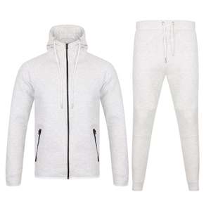 High Quality Gym Fitness Oversized Two Pce Men's Hoodie Sweatpants Tracksuits Sweatsuits Custom Logo Private Labels Custom <b>Tags</b> - Product Image 3