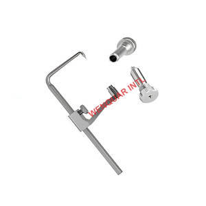 Modèle américain de haute qualité #17 pince dentaire Instruments manuels en acier inoxydable pour molaire supérieure droite - Product Image 6