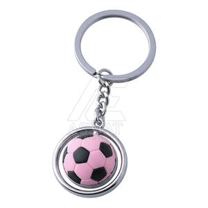 Mini Soccer Ball Keychain Sports Football Key Ring Pendant <b>Bag</b> <b>Charm</b> For Kids Low Moq 2026 - Product Image 2