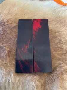 Black Buffalo Horn Knife Handle <b>Scales</b> Set Eco-Friendly Natural Crafts Material for <b>Jewelry</b> and Knifemaking - Product Image 3