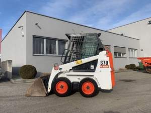 2017 pour S70 Skid Steer chargeur frontal Mini chargeur moteur à essence pompe boîte de vitesses système entièrement hydraulique à vendre - Product Image 4