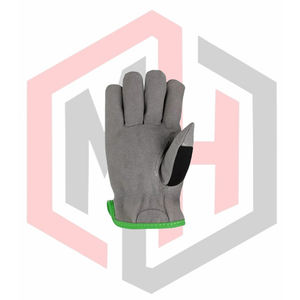 Gants de travail en cuir pour le jardinage pour femmes/hommes - Couleurs anti-épines rose/bruyère Protection de l'avant-bras Respirant - Product Image 3