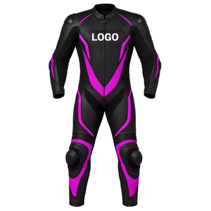 Traje de carreras de motos profesional de una pieza personalizado para hombres Ajuste cómodo Diseño de logotipo personalizado Motocicleta Auto Racing - Product Image 5