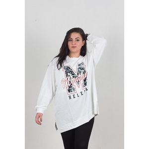Maglione di lana di grandi dimensioni 2 filo colore S016