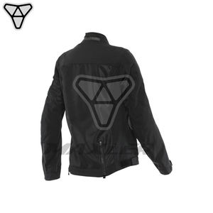 Veste Textile de moto réversible pour femme imperméable homologuée CE taille réglable armure amovible coupe-vent grande taille - Product Image 3