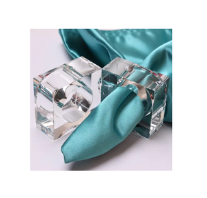 Servilletero acrílico para fiesta, alta calidad, superventas, Decoración de mesa, diseño, servilletero con venta - Product Image 1