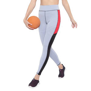 Leggings de sport taille mi-haute pour femme, motif uni, pantalon de yoga sans couture, respirant, personnalisable - Product Image 4