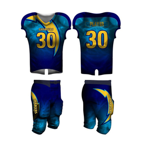 Uniforme de football américain confortable, extensible, court, antibactérien, 100% polyester, pour adultes, service OEM disponible, meilleur choix - Product Image 5