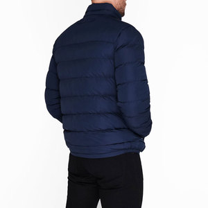 Chaqueta de plumón ligera acolchada para hombre, con cuello alto y cremallera completa, para invierno y actividades al aire libre. - Product Image 4