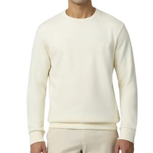Sudadera Personalizada de 350 G para Hombre, Cuello Redondo, Lavado Ácido, con Felpa, Oversize, Color Sólido, Hombros Caídos, para Invierno 2026 - Product Image 4