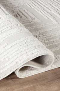 Alfombra de Poliéster de Colección Especial, Diseño Goldenmoon, Fabricada a Máquina, Moderna, con Acolchado Grueso de Látex, Cómoda para el Hogar, Color Quince - Product Image 3