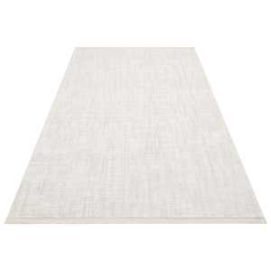 Cunda CN017 Tapis de couloir rectangulaire beige Tapis tissé plat texturé doux et durable pour le sol de la maison pour le salon - Product Image 2