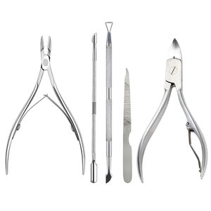 Set de Pedicura, Cortaúñas de Acero Inoxidable, Herramientas para el Cuidado de las Uñas, Kit de Cortador que Incluye Removedor de Cutículas, Set de Instrumentos de Podología - Product Image 1