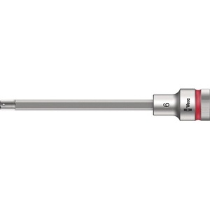 Llave de vaso blanca de 1/2 pulgada con inserto de 6 mm de longitud y 140 mm de longitud total WERA - Product Image 1