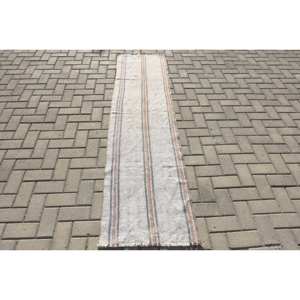 Tapis turc vintage moderne 19 'X 7.7' classique blanc gris patchwork design grande surface 4m latex pour couloir tapis de chambre rectangle - Product Image 1