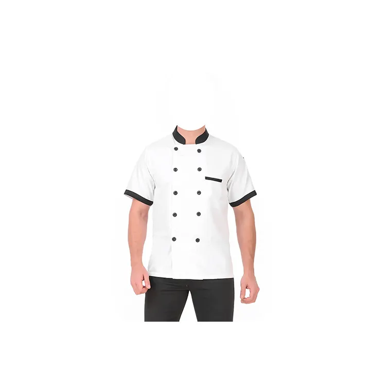 Restaurant & Bar Uniforms Custom Long Sleeve Premium Durable And Comfortable Unisex Chef Coat For Sale