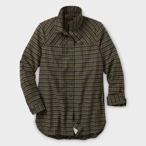 Chemise en flanelle à carreaux grande taille pour femmes-Chaude, durable et parfaite pour l'automne et l'hiver - Product Image 1