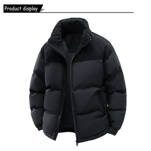 Venta directa de fábrica, venta al por mayor, diseño de logotipo personalizado, chaqueta acolchada para hombre, nueva chaqueta acolchada impermeable de moda de alta calidad para invierno - Product Image 3