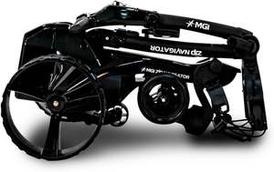 Voiturette de golf électrique tout-terrain Zip Navigator avec télécommande, comprend un porte-boissons, un GPS, un support pour téléphone, un pack d'alimentation Signature Series et une serviette - Product Image 4