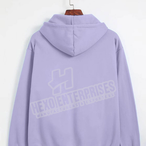 2025 sweat à capuche personnalisé pour femmes solide couleur unie respirant doublé tenue décontracté 100% coton bas quantité minimale de commande saison d'hiver avant Logo Position - Product Image 2
