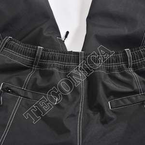 Pantalon de ski et de snowboard unisexe personnalisé OEM, respirant, imperméable 10 000 mm, doublure polaire isolante, fermeture à cordon - Product Image 5