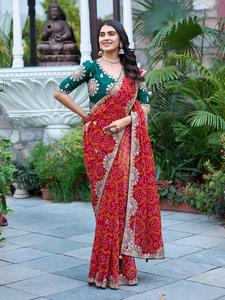 Nouveau sari en soie Manipuri pour fête formelle Festival Bandhrej - Product Image 6