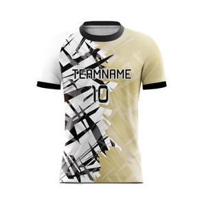 Camiseta de Fútbol Deportiva Sublimada Personalizada de Último Diseño al por Mayor, Camiseta de Fútbol Personalizada para Adultos al por Mayor OEM 2025 - Product Image 3