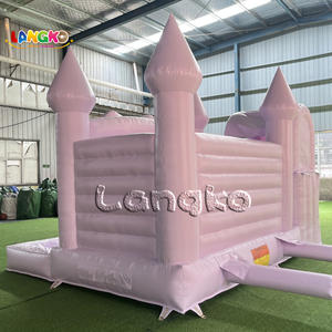 Combo gonflable commercial Offre Spéciale maison de rebond blanche nouvelle conception videur gonflable avec toboggan et fosse à balles <span class=keywords><strong>pour</strong></span> les fêtes d'enfants - Product Image 6