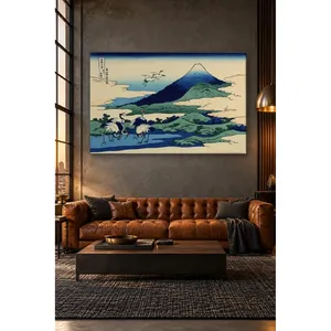 Impression sur toile Fida Hokusai Mont Fuji et grues - Product Image 5