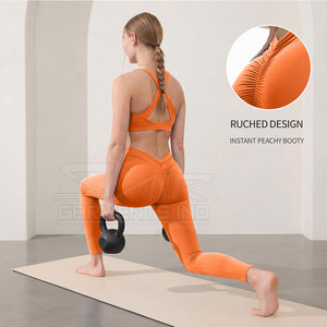 Made In Best Grade Professional Manufacture <b>Scrunch</b> <b>Legging</b> Elastic Waist Yoga <b>Scrunch</b> <b>Leggings</b> - Product Image 5