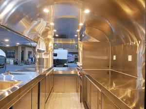 เครื่องอัดอากาศสแตนเลสแบบเต็มอุปกรณ์ครัวสำหรับจัดเลี้ยงขนมขบเคี้ยวแฮมเบอร์เกอร์บาร์บีคิว - Product Image 3