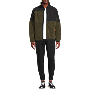 Veste d'hiver en polaire de haute qualité, surdimensionnée, avec logo personnalisé, pour le sport, le cyclisme, la chasse, veste en polaire pour hommes - Product Image 4