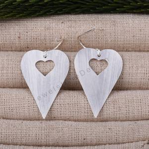 Joyería hecha a mano de Plata de Ley 925, pendiente colgante de gota de piedras preciosas naturales de diseñador único, chapado en rodio para fiestas - Product Image 6